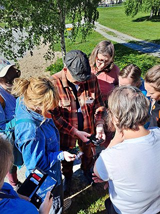 INaturalistin käytön opettelua